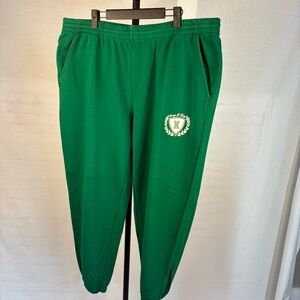 Savage x Fenty Essential Terry Crest Joggers Sweatpants XL